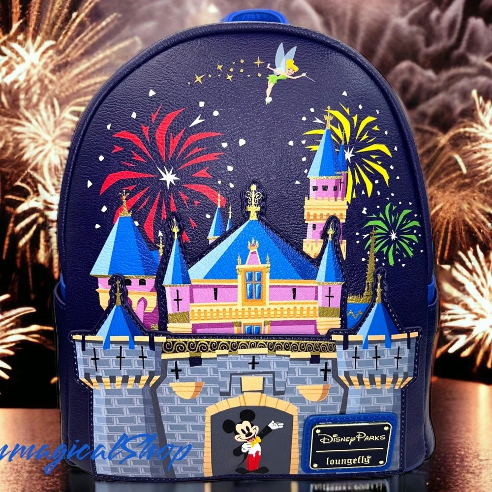 Disneyland Loungefly Mini Backpack and Disney100 Sketchbook Ear Headband - Picture 2 of 5